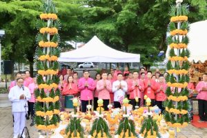 องค์การบริหารส่วนจังหวัดพะเยา ร่วมวันสถาปนาจังหวัดพะเยา ครบรอบปีที่ 48 ประจำปี 2568 แห่งการก่อตั้งจังหวัดพะเยา ณ บริเวณศาลหลักเมือง อำเภอเมืองพะเยา จังหวัดพะเยา